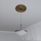 Ekena Millwork Cole PVC Ceiling Medallion (Fits Canopies up to 4 1/2"), Metallic Gold Rush, 16"OD x 3 1/2"ID x 1"P CMP16COCGH - alternate 8